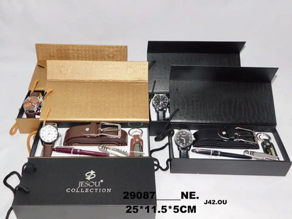 Kit Reloj Navaja Correa Esfero Llavero Hombre Caballero  3