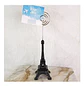Tarjetero De Metal Con Forma De Torre Eiffel 17 Cm  - Miniatura 2