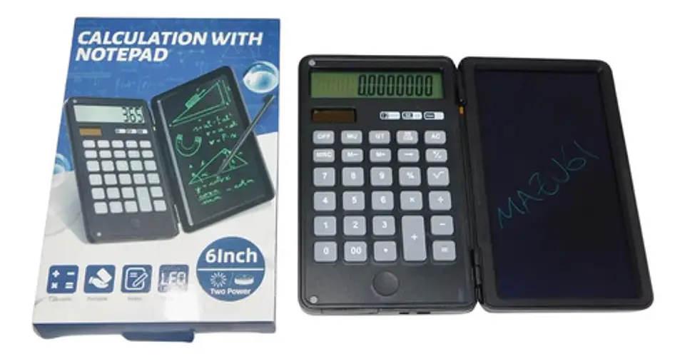 Calculadora Con Tableta De Escritura Lcd Notas Escritura  4