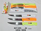 Cuchillo Set De Cuchillos Juego X12und Chef Cocina Picador   - Miniatura 2