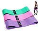 Kit De 3 Bandas Elásticas, Bandas De Resistencia Para Caderas, Piernas Y Glúteos - Miniatura 4