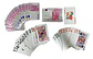  Cartas Poker Casino Profesionales Juego Mesa Plateado Euro - Miniatura 1