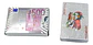  Cartas Poker Casino Profesionales Juego Mesa Plateado Euro - Miniatura 2