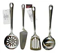 Cucharones X4 Cucharas Acero Inoxidable Utensilios Cocina - Miniatura 1