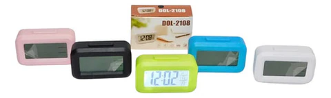 Reloj Digital Mesa Kd1826 Con Alarma 