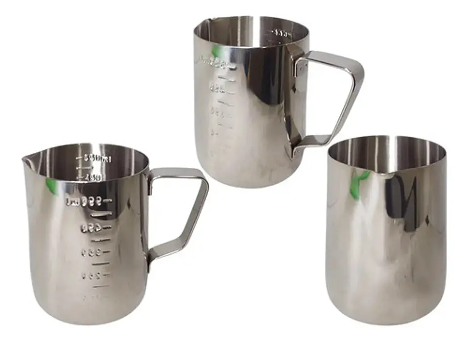 Vaso Taza Pocillo Jarra Pequeño Acero 350ml Cocina Bebidas 4