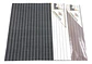 Individuales Juego Mesa Mantel X6und Forro Negro A Rallas  - Miniatura 2