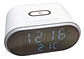 Reloj Despertador Cargador Inalámbrico Termómetro Rápida  - Miniatura 7