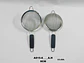 Colador Metal Mango Plastico 8 Cm Utensilios De Cocina  - Miniatura 2