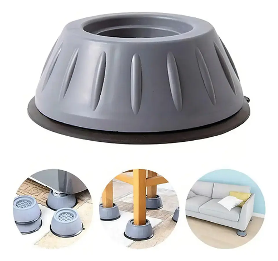 Almohadillas Antideslizantes Jdag Para Lavadora Antivibración Juego 4 Piezas 5