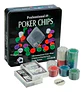 Set Póker Poker Chips 100 Fichas Numeradas + 2 Mazos + Dealer - Miniatura 2