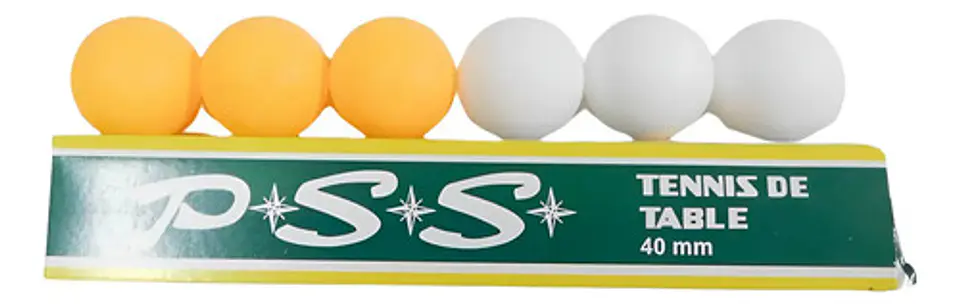 Ping Pong X 6  Raquetas Deporte Juego Mesa 40mm 1