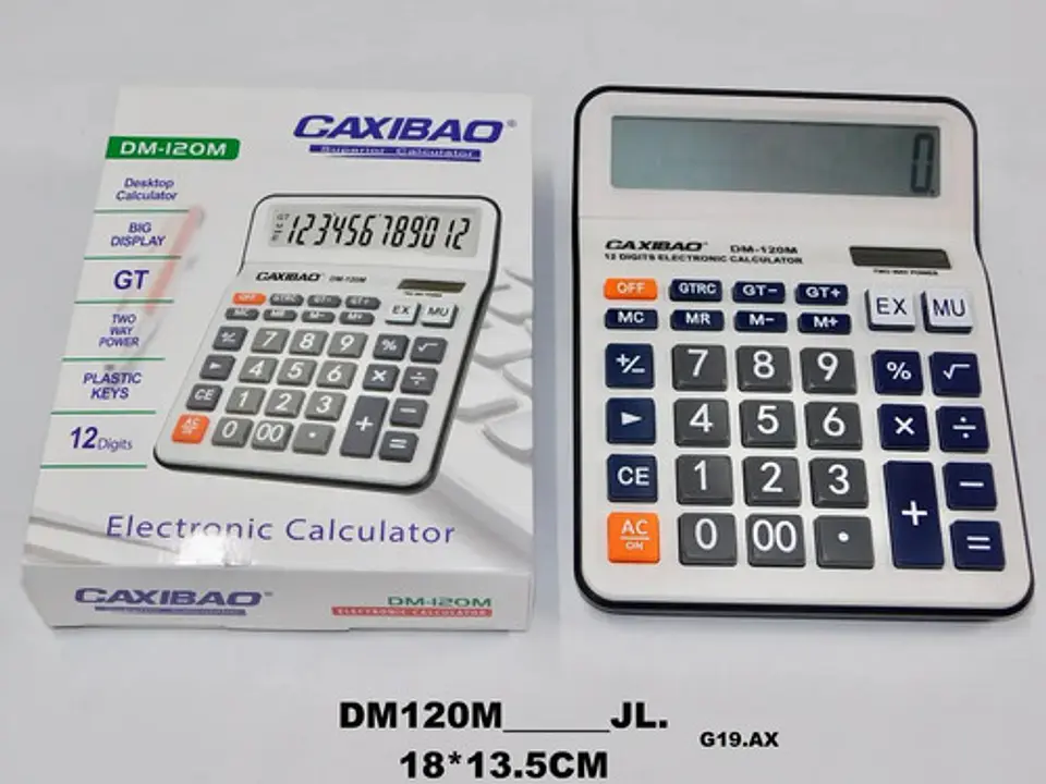 Calculadora Electrónica Funciones Basicas 12 Dígitos 2