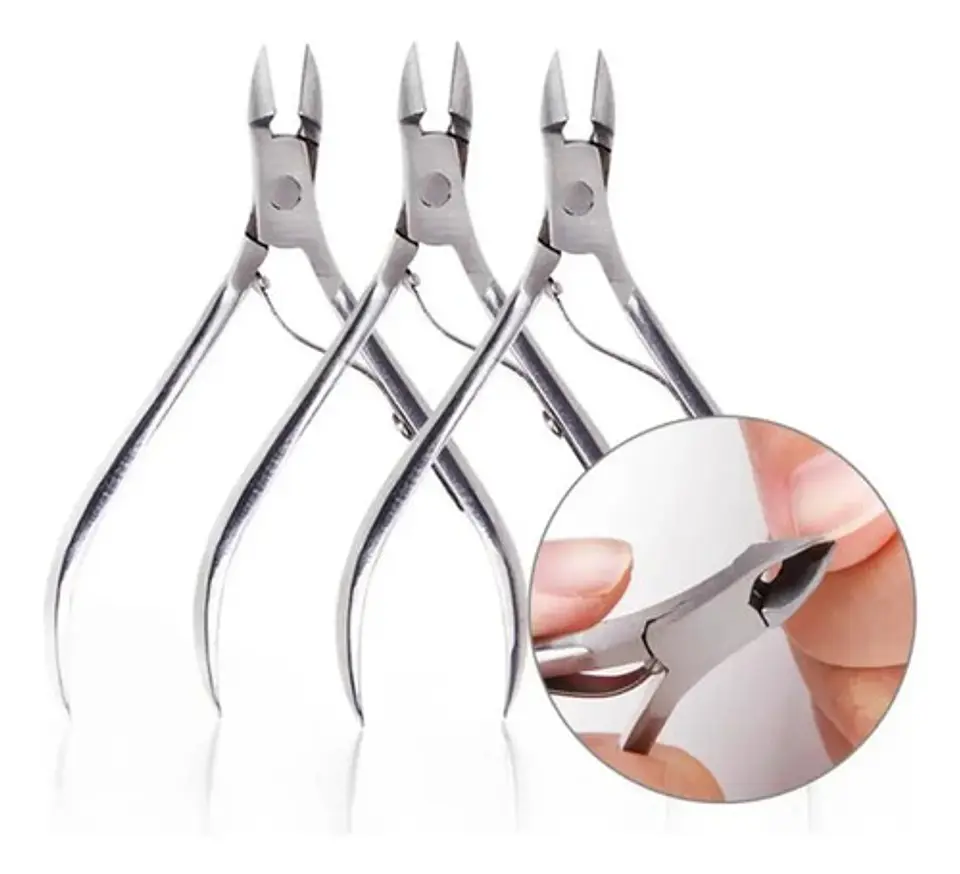 Pinza Profesional Cutícula Uñas 2