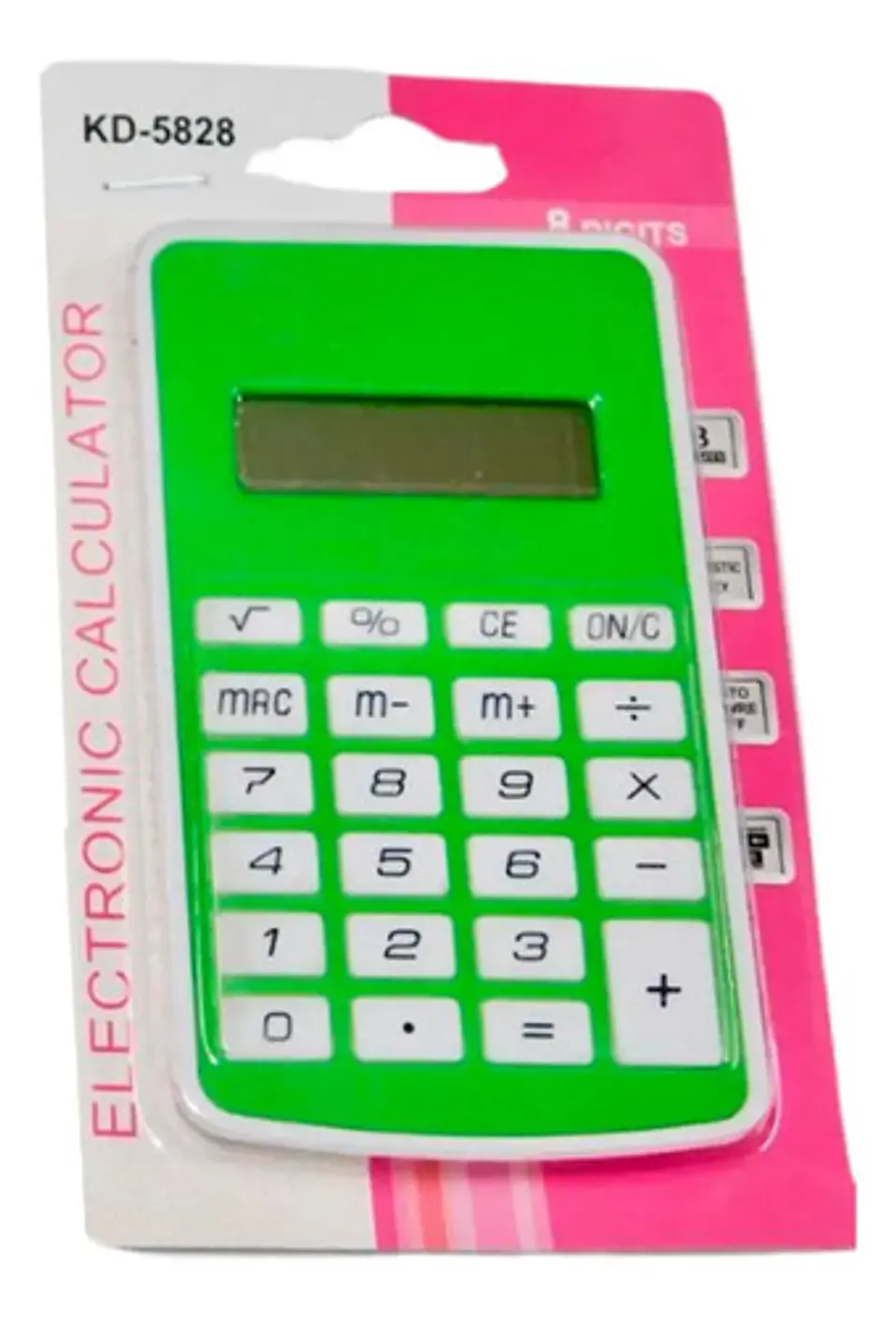 Calculadora 8 Dígitos Pequeña Portátil De Bolsillo 7