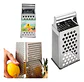 Rallador Caja Con Asa Triturador Manual Acero Inoxidable  - Miniatura 1