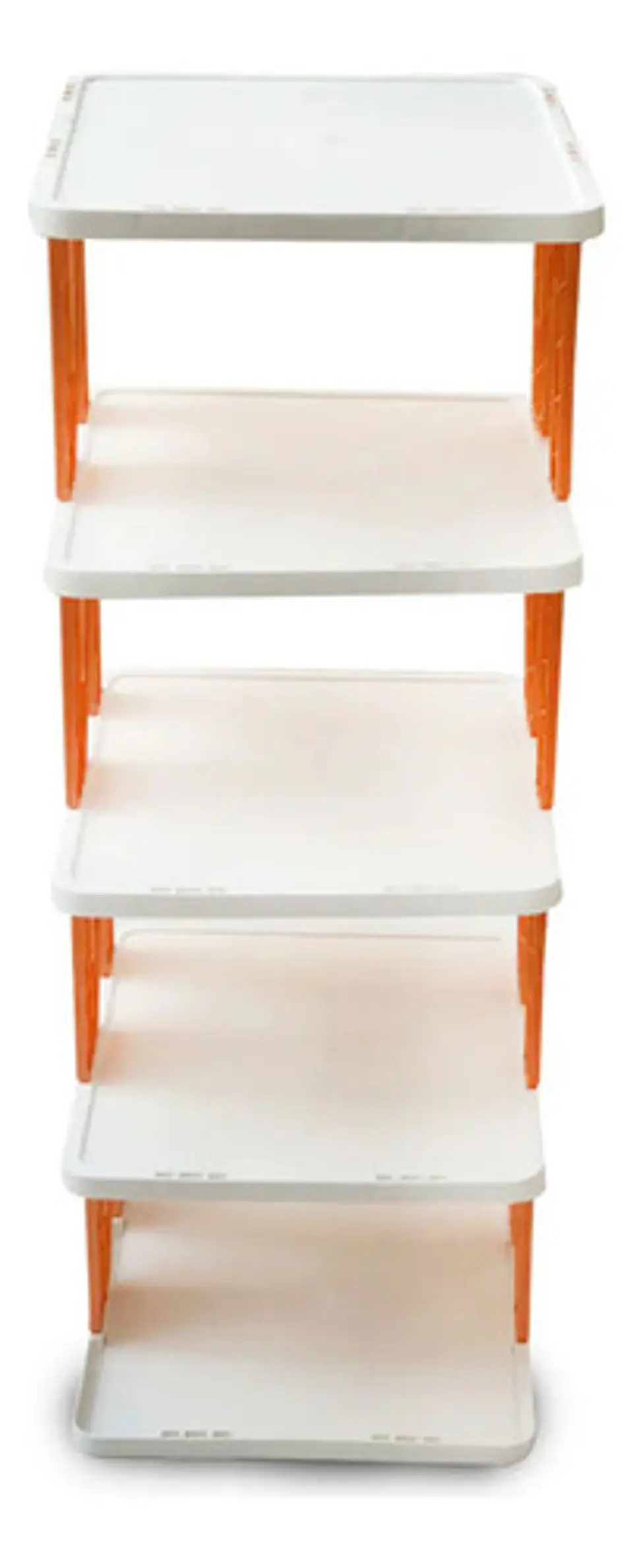 Zapatero Vertical, 5 Pares, 4 Estantes, Organizador Zapatos 5