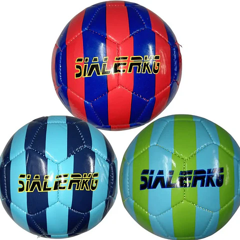 Balón De Fútbol #2 Mini  Equipo Diseño Rallas Lineas