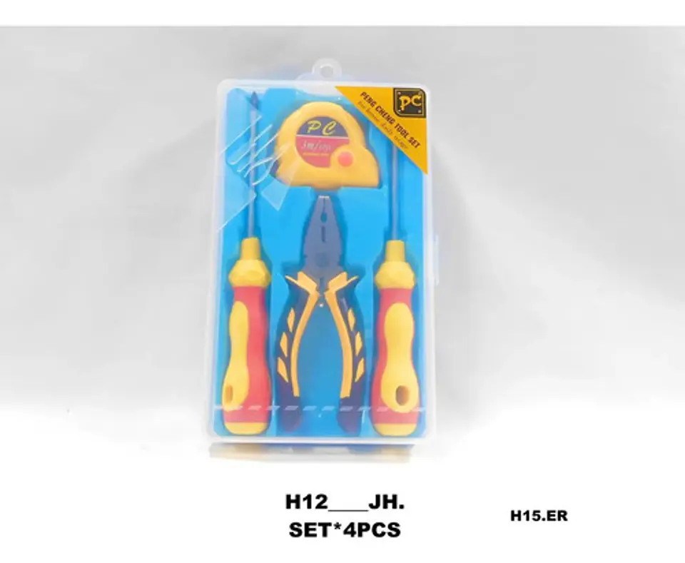 Herramientas Set 4pc Alicate Destornillador Metro  4