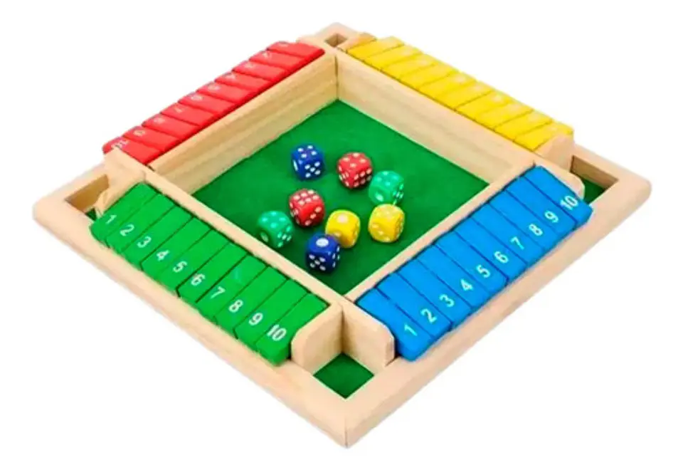 Didáctico Juego De Mesa De Juguete De Matemáticas De Madera 1
