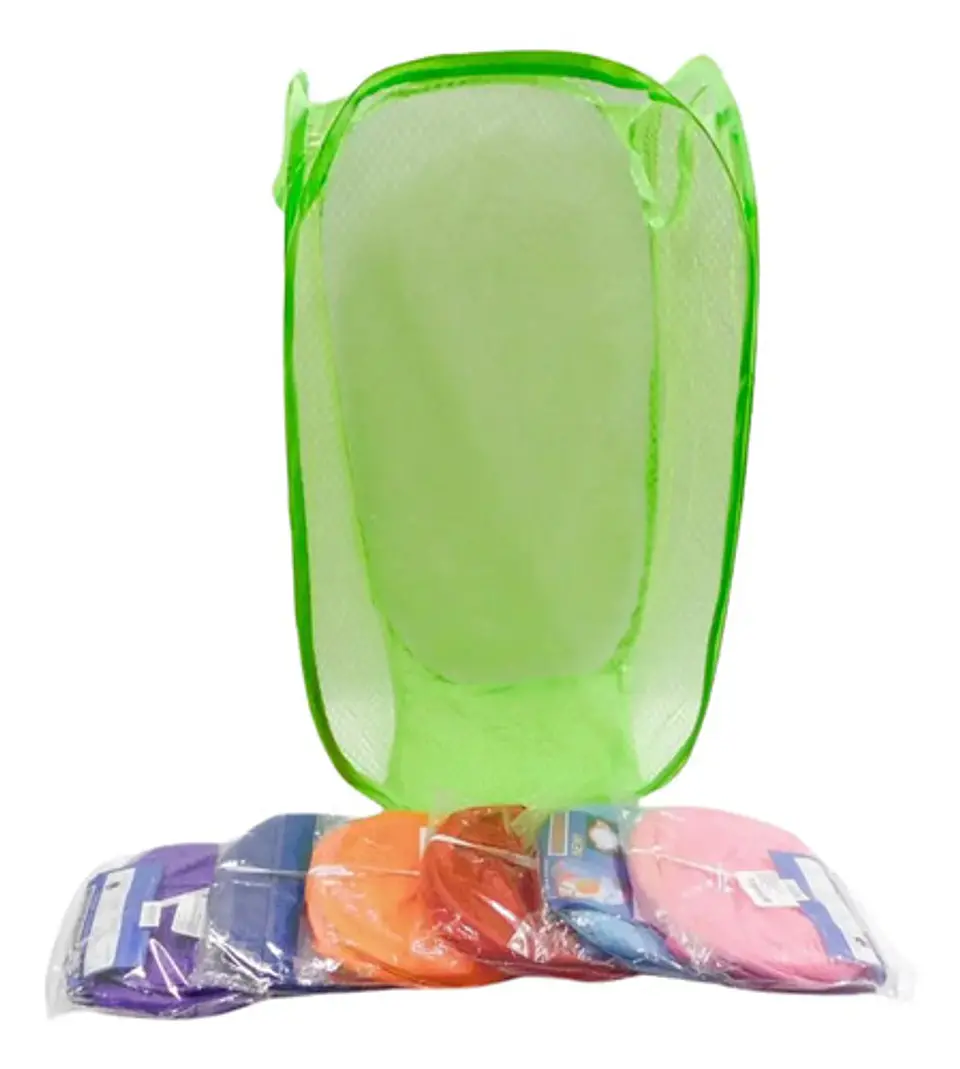 Organizador De 70x40 Cm Tela Canasta Ropa Plegable 3