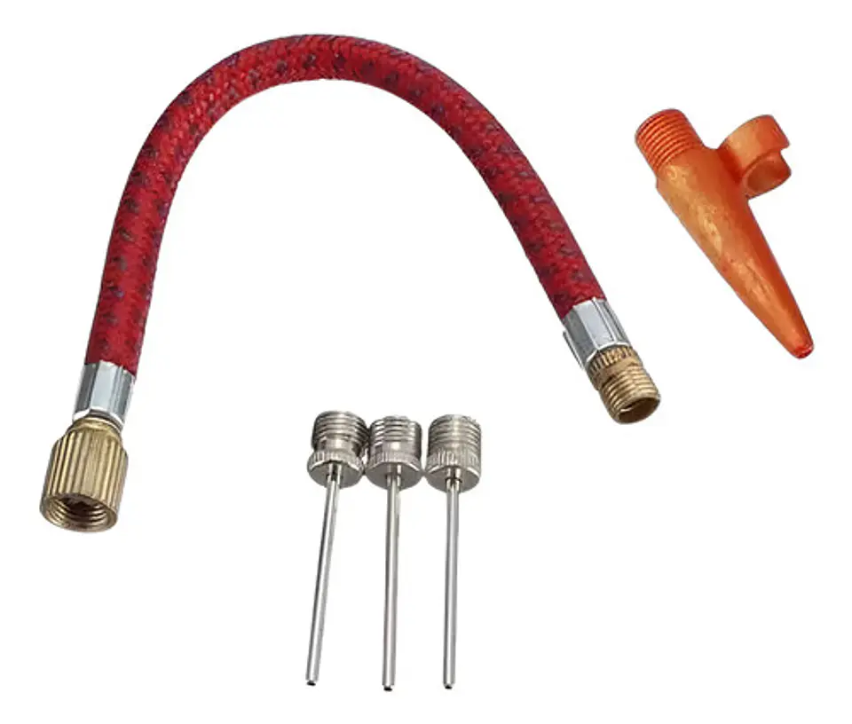 Herramientas Manuales Inflar Accesorios X5 Piezas Inflador 1