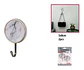 Gancho Perchero X2 Und Adhesivo Para Pared Multiusos  - Miniatura 4