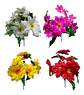 Flor Ramo Gervera Flores Artificiales Decoración Jardin  - Miniatura 1