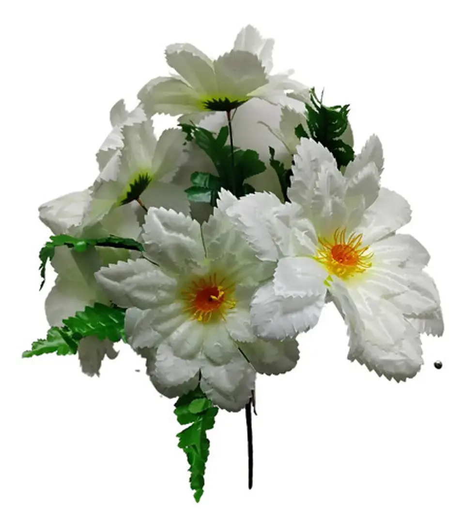 Flor Ramo Gervera Flores Artificiales Decoración Jardin  2