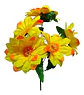 Flor Ramo Gervera Flores Artificiales Decoración Jardin  - Miniatura 9