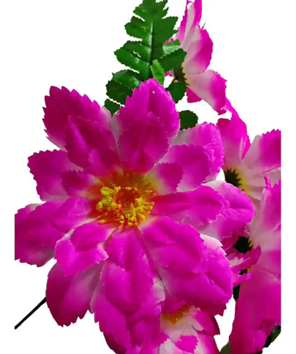 Flor Ramo Gervera Flores Artificiales Decoración Jardin  12