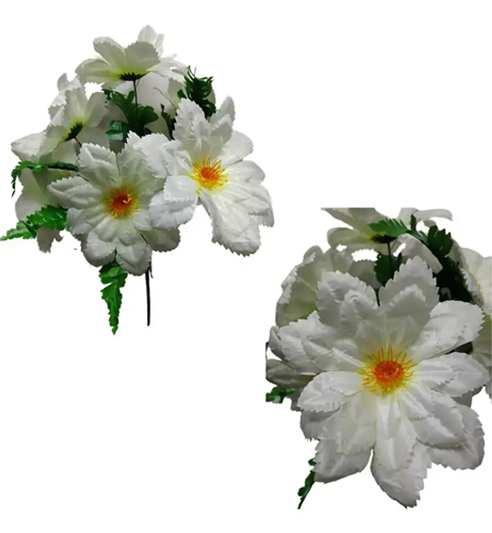 Flor Ramo Gervera Flores Artificiales Decoración Jardin  19