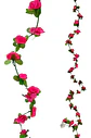  Flores Enredadera 1 Paquete 210cm Hoja Mata Rosas  - Miniatura 4