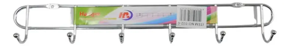 Organizador De Utensilios Metálico X6 Ganchos Perchero  2