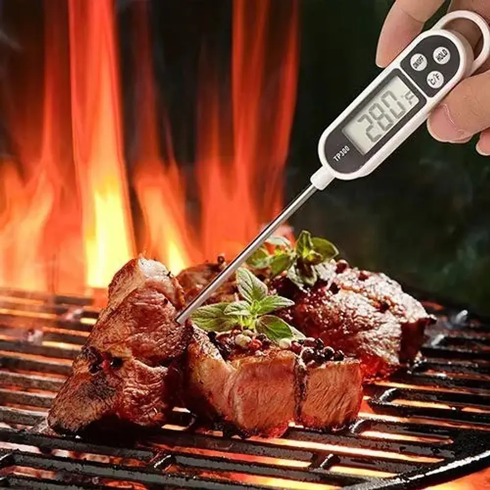 Termómetro Digital Aiktryee Cocina Para Carne Y Líquidos -50°c A 300°c 3