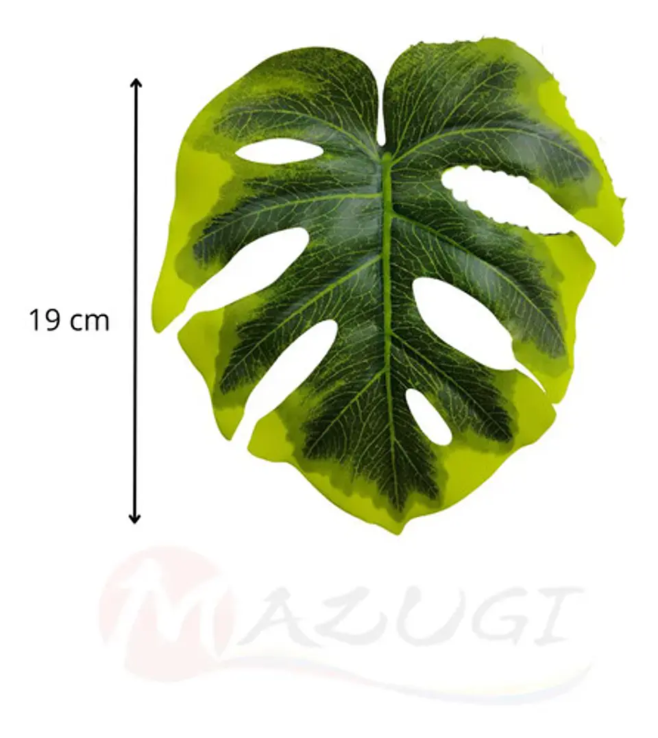 Jardines Eventos Matas Rosas Flores Artificiales Monstera  4