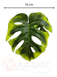 Jardines Eventos Matas Rosas Flores Artificiales Monstera  - Miniatura 5