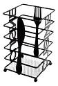 Soporte Porta Cucharas Metálico Base Metálica Negra  - Miniatura 1