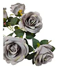 Matas Rosas Colores Vivos Flores Artificiales Decoración - Miniatura 23