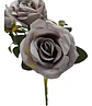 Matas Rosas Colores Vivos Flores Artificiales Decoración - Miniatura 24