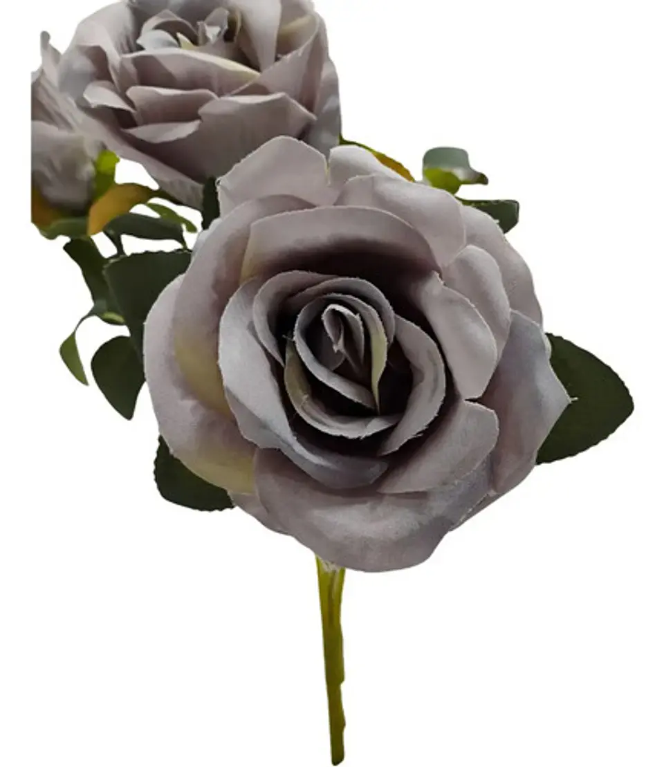 Matas Rosas Colores Vivos Flores Artificiales Decoración 24