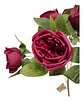 Matas Rosas Colores Vivos Flores Artificiales Decoración - Miniatura 32