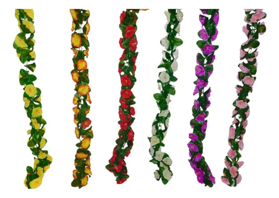 Enredadera Flor 1 Jardin 200cm Hoja Mata Rosas 2