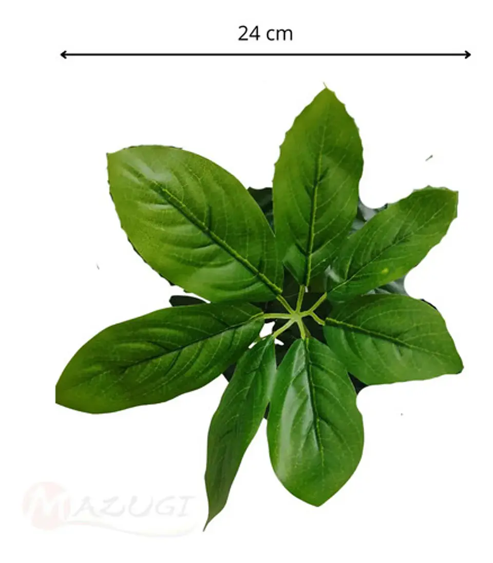 Mata Balazo Artificial Flor De Decoración  Arboricola  3
