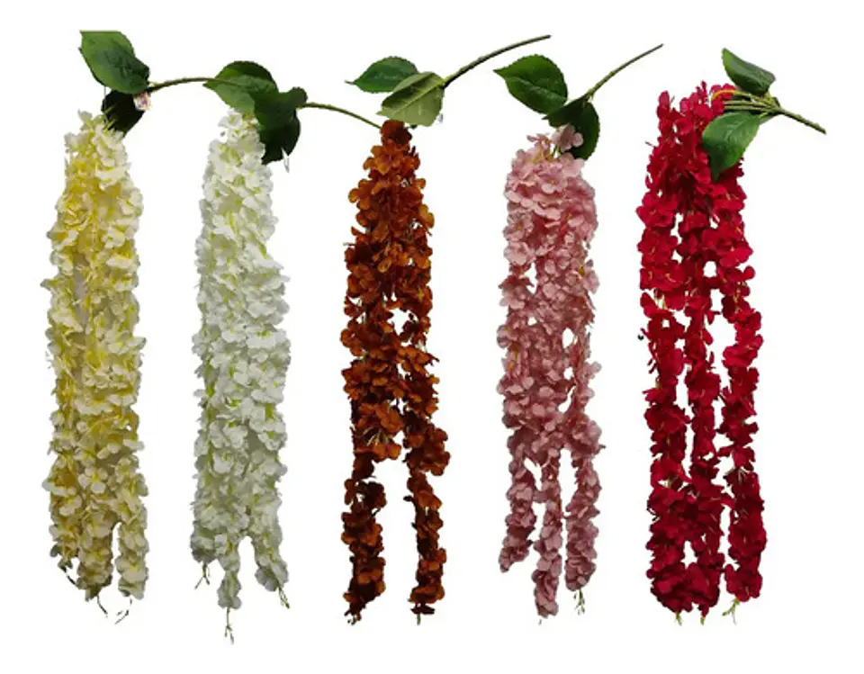 Enredadera Flor 1 Helecho 105 Cm Hoja Mata Rosas  1