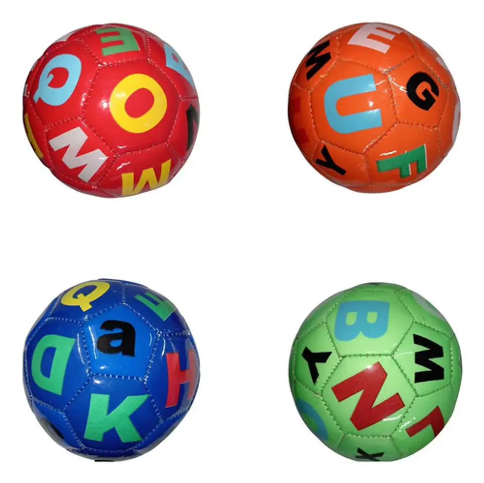 Balón De Fútbol #2 Mini Equipo Diseño Letras 1