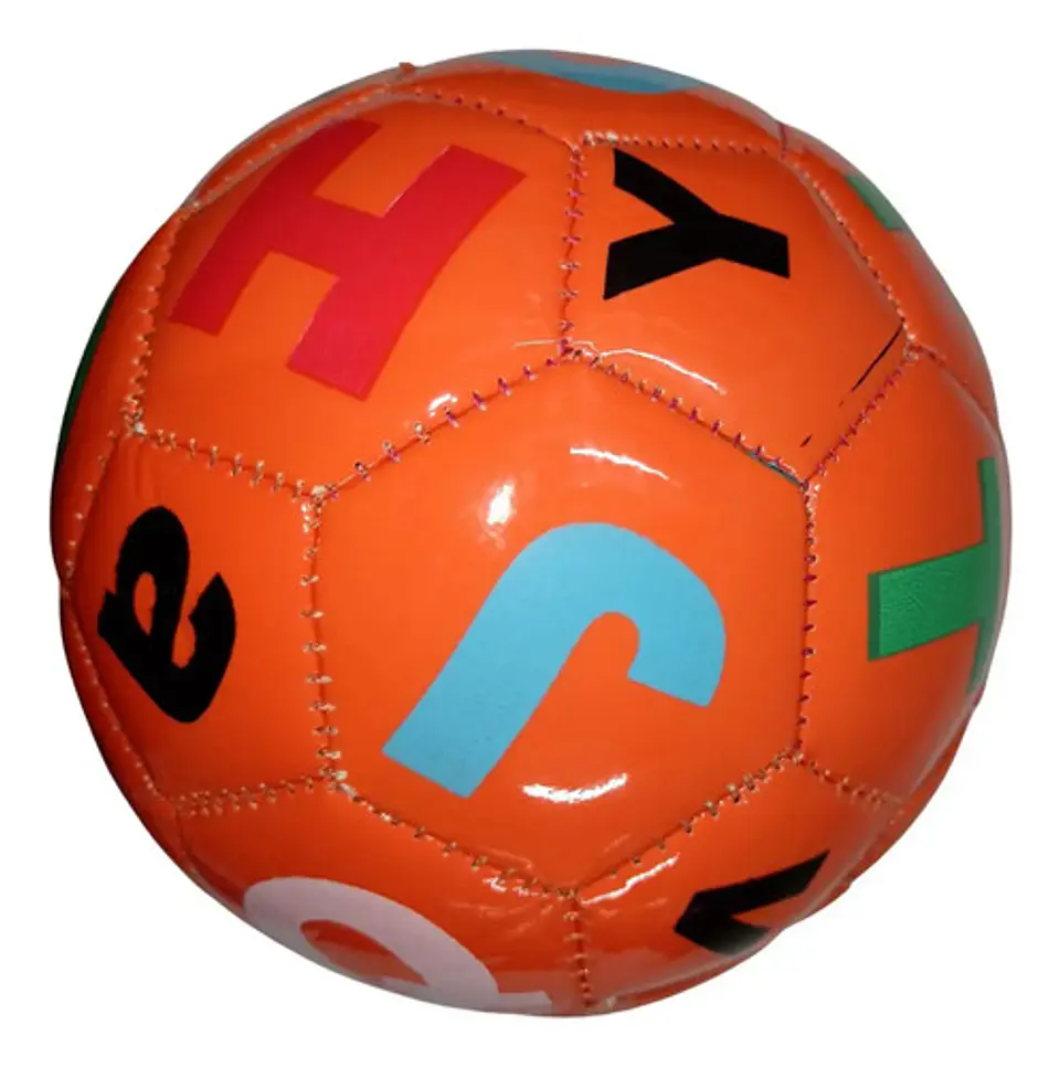 Balón De Fútbol #2 Mini Equipo Diseño Letras 4