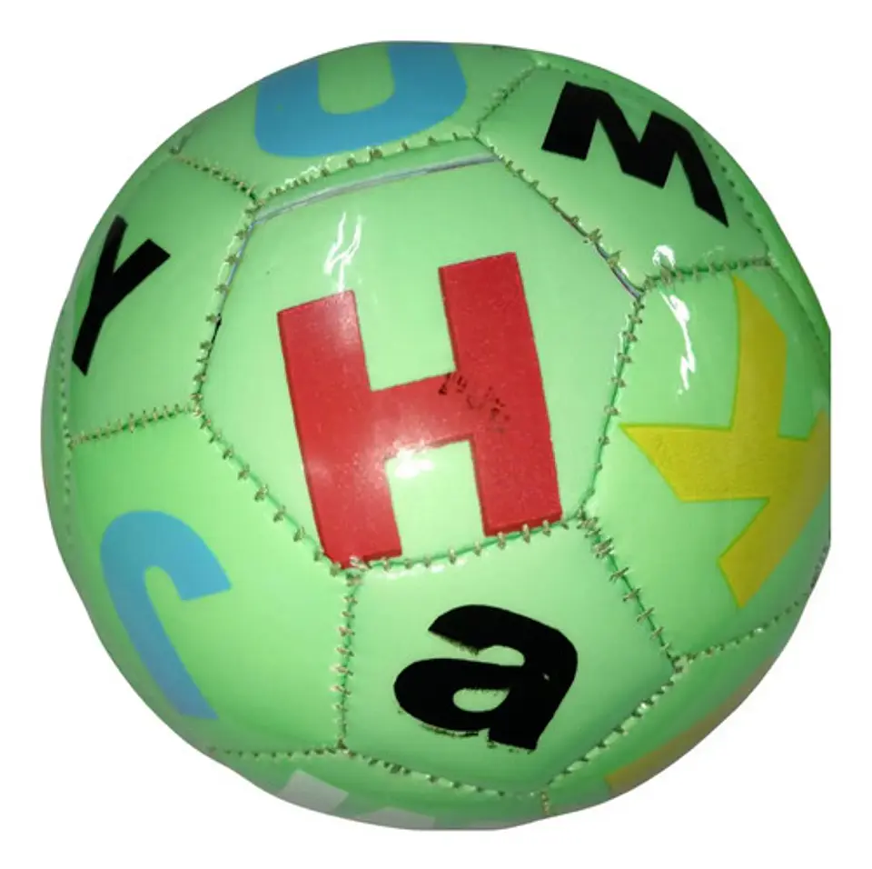 Balón De Fútbol #2 Mini Equipo Diseño Letras 6