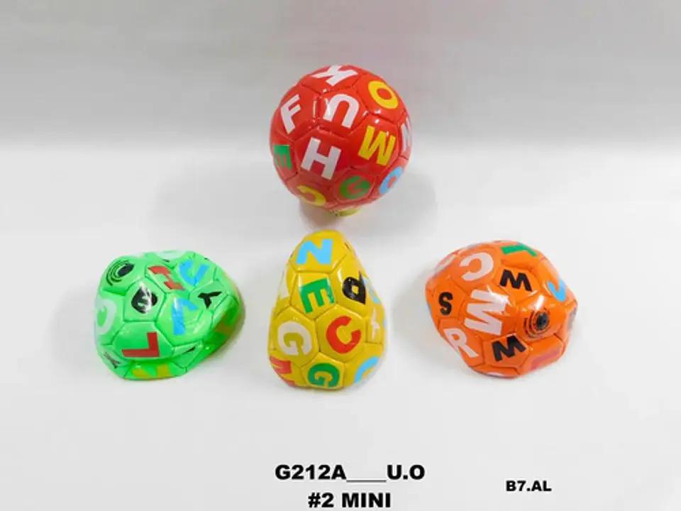 Balón De Fútbol #2 Mini Equipo Diseño Letras 7