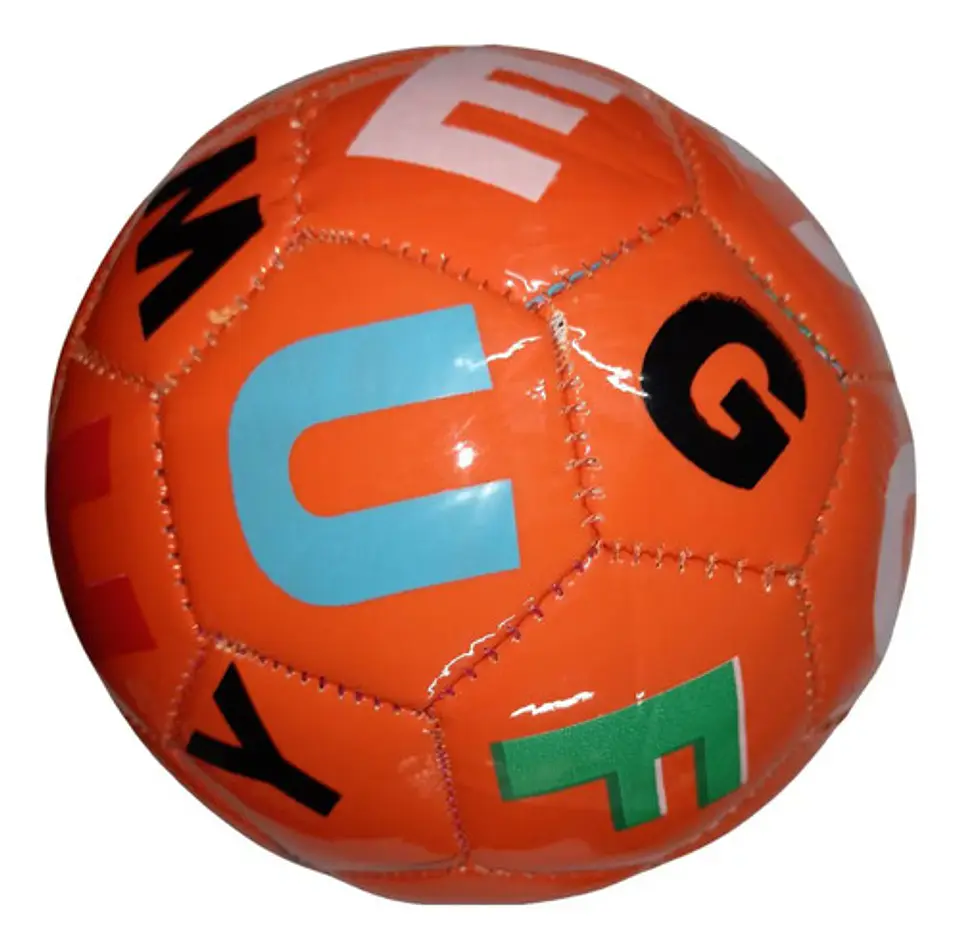 Balón De Fútbol #2 Mini Equipo Diseño Letras 12